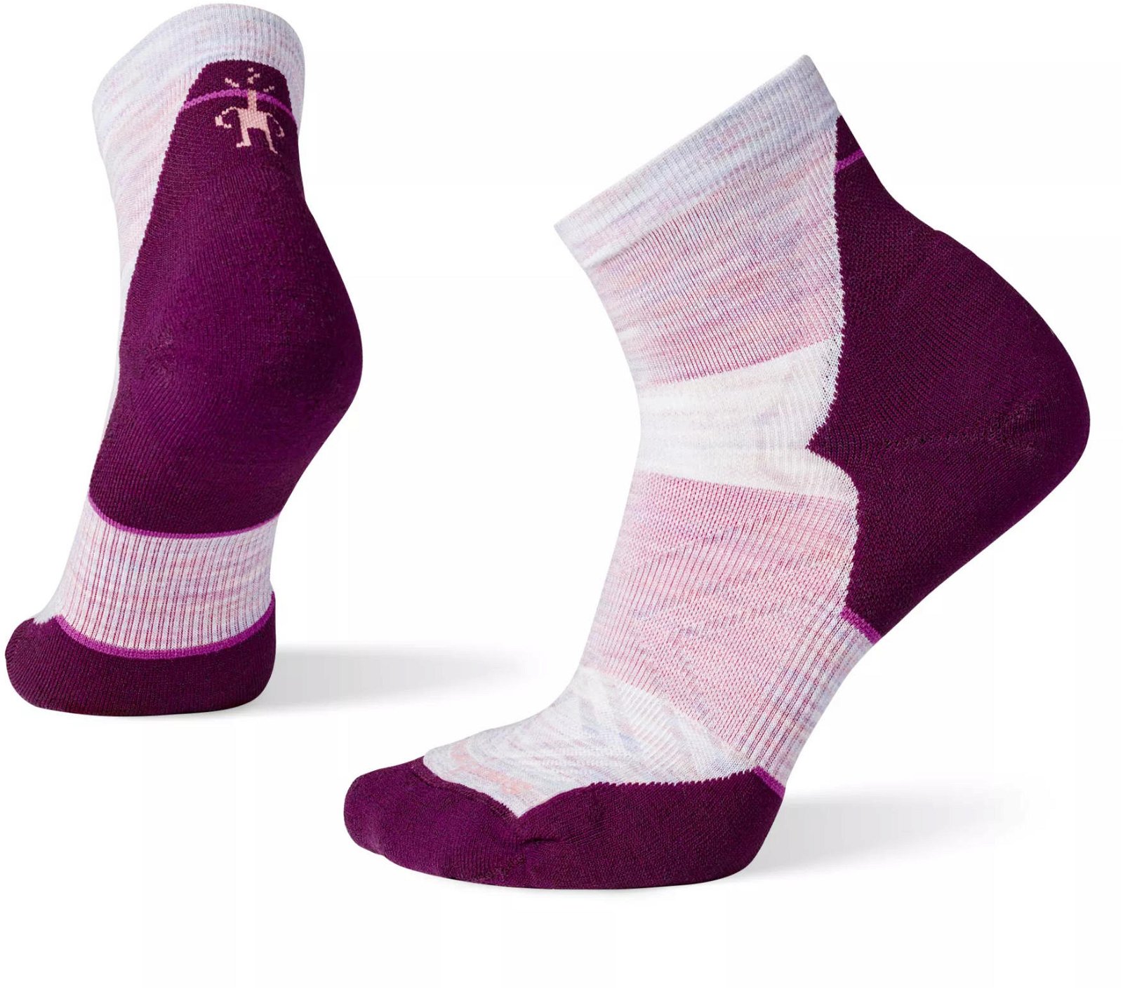 Bilde av Smartwool Run Ankle Sock W'stargeted Cushion Purple Eclipse M
